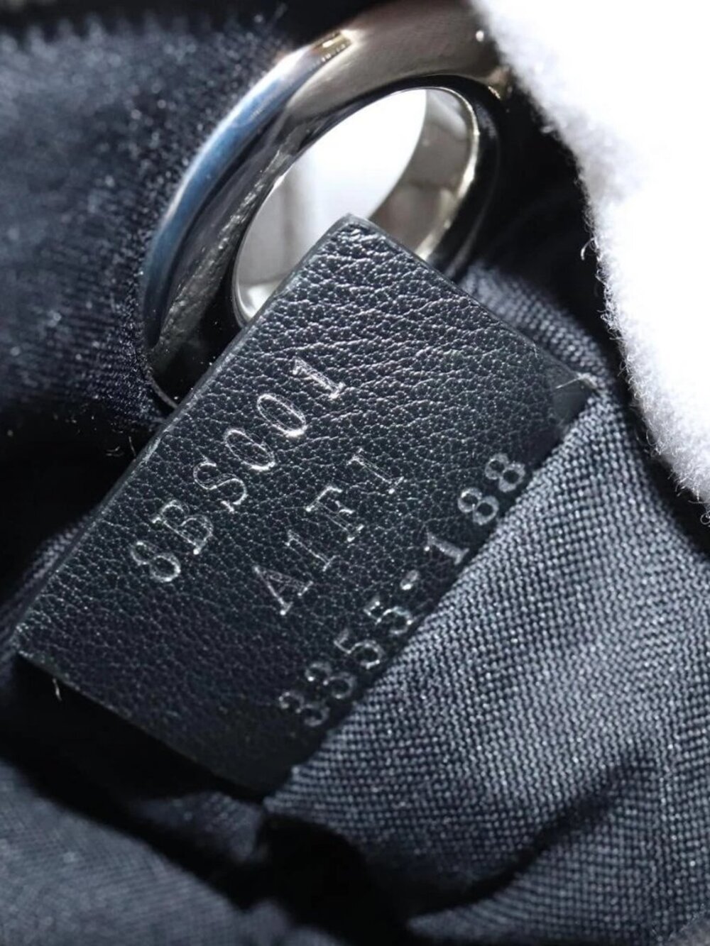 FENDI Triplet Clutch Bag Leather Black Auth 110887V - Picture 12 of 16